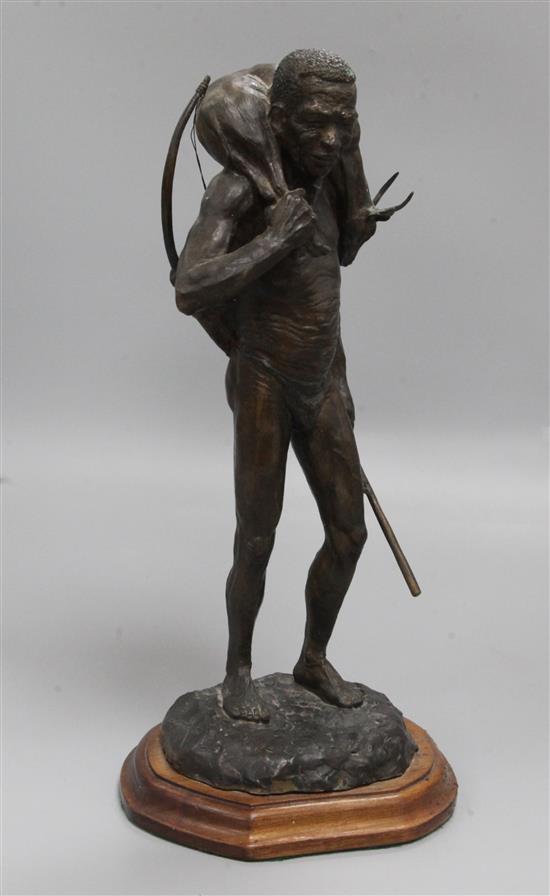 Barry Jackson. A bronze figure of an antelope, height 68cm, width 44cm